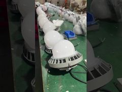 سطوع عال عال خليج ضوء ألومنيوم مقسى زجاج 50w 100w 150w يقود انفجار برهان ضوء