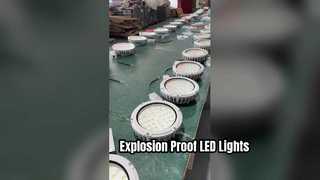 IP65 100W LED أضواء مقاومة للانفجار لحقول النفط البتروكيماويات الحفر الكيميائية الشركات