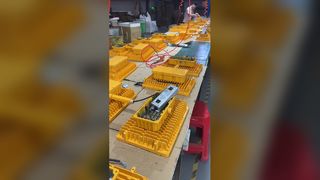 إضاءة LED مضادة للانفجار بقوة 52000 لومن و400 واط، بتصنيف IP65، للمواقع الخطرة