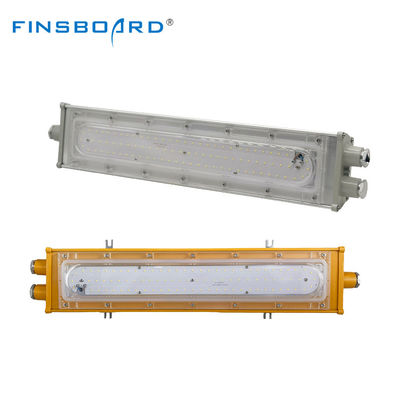 مصباح خطي مضاد للانفجار AC100V-265V Exd IIC T6-IP65-WF2 مع مصابيح LED SMD2835 للمواقع الخطرة