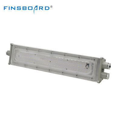 100W IP65 مضاد للماء LED ضوء خطي مضاد للانفجار مع 5500-6500K درجة حرارة اللون للمواقع الخطرة