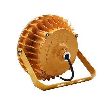 100W ضوء LED High Bay ضوء مقاوم للانفجار مع تصنيف IP66 وعدسة زجاجية معتدلة للمناطق الخطرة