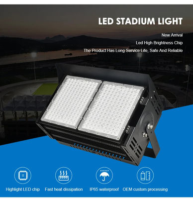إضاءة ملعب LED مقاومة للماء IP65 أضواء كاشفة رياضية LED داخلية 6500K