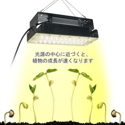 100w داخلية 5x5 النمو الضوء للنباتات النباتية الحديقة الداخلية SMD3030