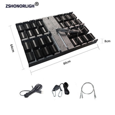 مصباح نمو LED كامل الطيف بقوة 1000 واط قابل للتعتيم للنباتات الداخلية مع التحكم في المؤقت