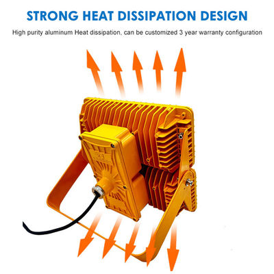 إضاءة LED مقاومة للانفجار من الألومنيوم بقدرة 400 واط IP65 مقاومة للماء للمواقع الخطرة