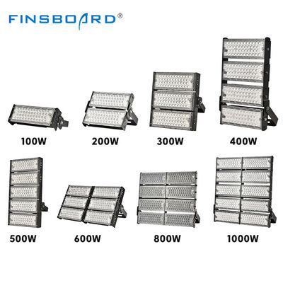 100W إلى 1000W IP66 مضاد للماء مصباح الفيضانات LED وحدات مع زاوية شعاع قابلة للتخصيص للإضاءة الخارجية