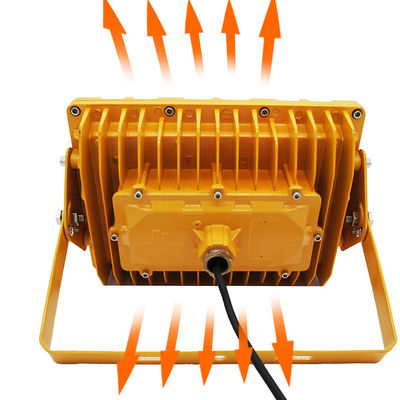 سهلة تثبيت IP66 مصباح مضاد للانفجار مع 50W-200W نطاق الطاقة للمواقع الخطرة
