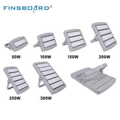 إضاءة ملاعب LED خارجية مقاومة للماء IP66 مع هيكل معياري وLED عالي السطوع لملاعب كرة السلة