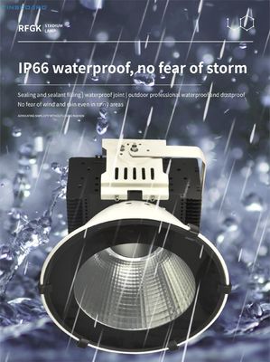 مصباح برج الرافعة LED SMD 3030 المقاوم للماء IP65 مع محرك AC85-265V لإضاءة الأماكن الصناعية المرتفعة