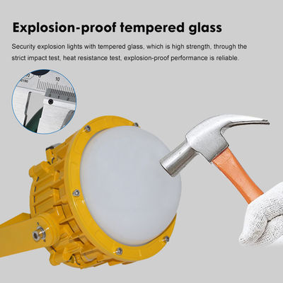 ضوء LED ATEX ضد الانفجار IP65 إضاءة الخليج العالي