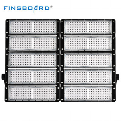 كشاف ضوئي LED معياري مع شريحة SMD 2835/3030، هيكل من الألومنيوم المصبوب بالقالب + الكمبيوتر الشخصي، ومشغل AC100-270V لإضاءة الملاعب
