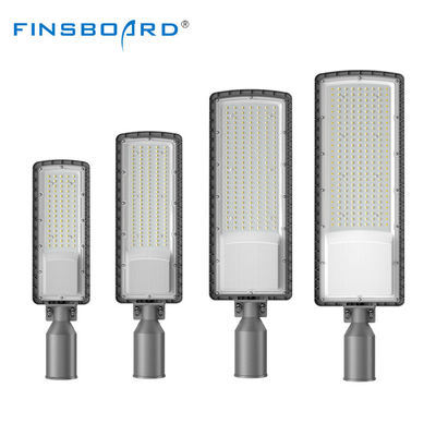 ضوء طريق LED عالي السطوع AC85-265V 3000K إلى 6500K للطرق السريعة وشوارع المدينة ومواقف السيارات
