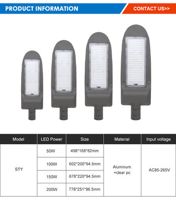 SMD 3030 IP66 3000K إلى 6500K ضوء الشارع عالية LED لموقف السيارات، الطريق السريع