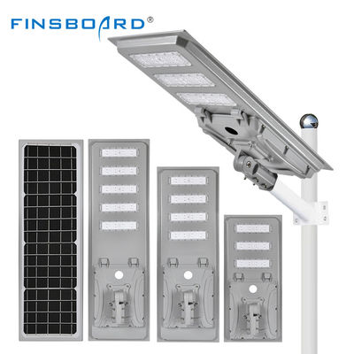 توفير الطاقة مضاد للماء في الهواء الطلق IP65 كل شيء في واحد الطاقة الذكية LED الإضاءة الشارع الشمسية المتكاملة 60W 80W 100W