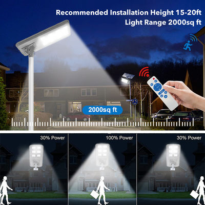 مصنع مباشر للخارج مقاوم للماء الطريق كتلة Ip65 متكاملة 400w 600w 800w 1000w كل شيء في واحد LED ضوء الشارع الشمسية