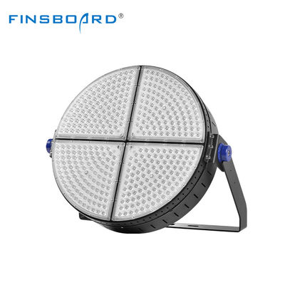 تصميم وحدات إضاءة كاشفة LED من الألومنيوم بقدرة 1200 واط، IP65، لإضاءة ملاعب كرة القدم الخارجية للملاعب الرياضية