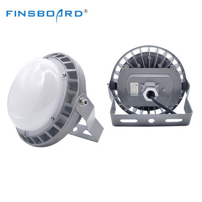 مصباح إضاءة صناعي مرتفع مقاوم للماء IP65 مع درجة حرارة لون 5500-6500K وهيكل من الألومنيوم والزجاج المقسى