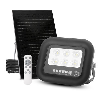 50 واط LED ضوء شمسي IP65 كل الأسود أحادي البلورية السيليكوني الطاقة الشمسية