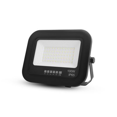 ضوء ساحة الشمسية الخارجية عالي التجويف IP65 تحكم ألومنيوم كشاف ضوئي LED شمسي