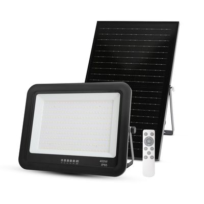 ضوء ساحة الشمسية الخارجية عالي التجويف IP65 تحكم ألومنيوم كشاف ضوئي LED شمسي
