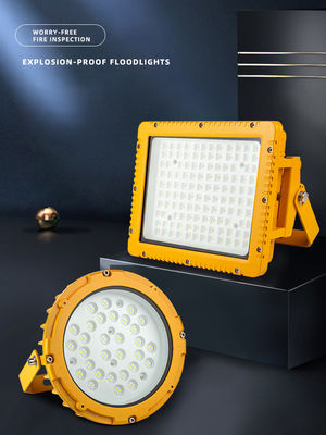 أضواء كاشفة مقاومة للانفجار بتقنية LED لمنطقة خطرة، مصفاة، منصة نفط بحرية، جهاز حفر، IP65
