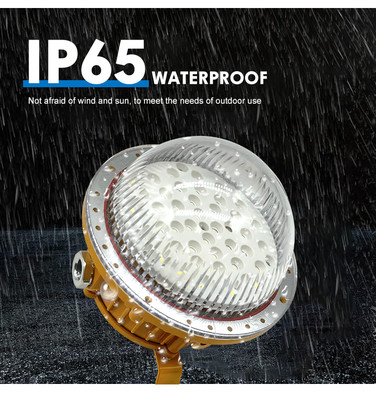 مصباح مقاوم للانفجار IP65 لإضاءة محطات الوقود، 50 واط، 100 واط، 150 واط، مصباح LED مقاوم للانفجار