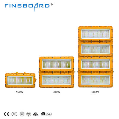 إضاءة عالية السطوع IP65 مضادة للماء 150W-600W إضاءة مضادة للانفجار LED للمواقع الخطرة