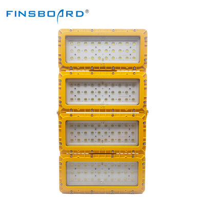 600W LED ضوء الفيضانات ضد الانفجار 15 درجة هليكوبتر هليكوبتر ضيق للغاية CAP 437 IECEx IP66 الألومنيوم المسالك المسالك ADC12