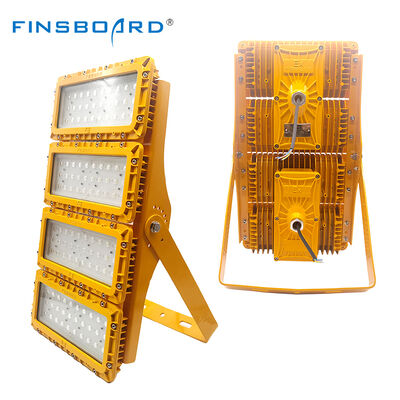 600W LED Explosion Proof Flood Light DC Solar Low Voltage Off-Grid Remote Wellhead Pipeline IP66 Die-Cast Aluminum ADC12