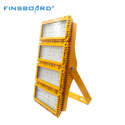 600 واط LED كشاف ضوء مقاوم للانفجار شعاع مزدوج قابل للتحويل 30 درجة بقعة 90 درجة فيضانات متعدد الأغراض IP66 ألومنيوم مصبوب ADC12