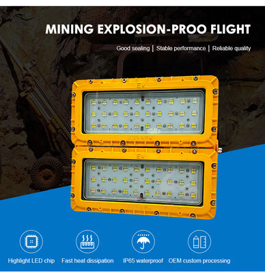 600W LED Explosion Proof Flood Light 60° Boom Pole High Mast Yard ATEX IIB T6 IP65 RFEPL8280 Lighting