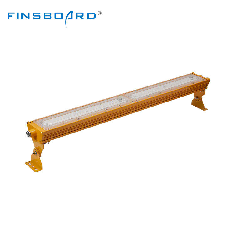 ضوء خطي مضاد للانفجار LED 200W مع تشتيت الحرارة من الناحية المسالكة والشريحة LED SMD2835 للمواقع الخطرة