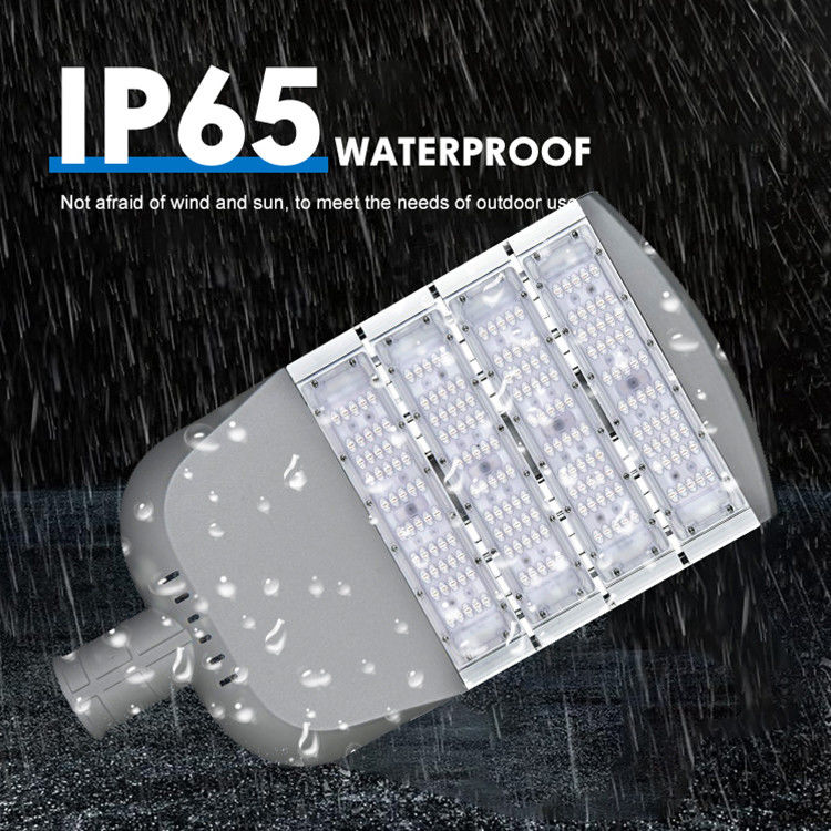 مصباح شارع LED خارجي AC85-310V/AC100-277V 130-140LM/W للطرق والحدائق والساحات