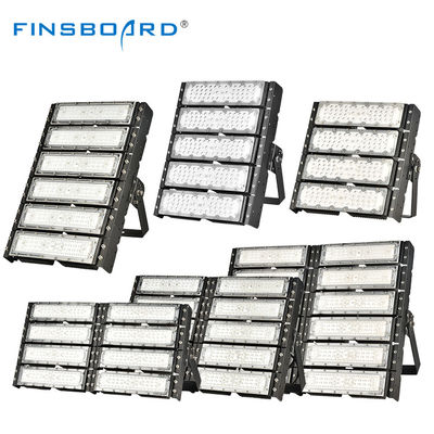 أضواء أمنية كاشفة LED عالية الطاقة IP66 بقدرة 200 واط 250 واط 300 واط 400 واط 500 واط 600 واط مصباح كشاف عالي الصاري مع هيكل SKD
