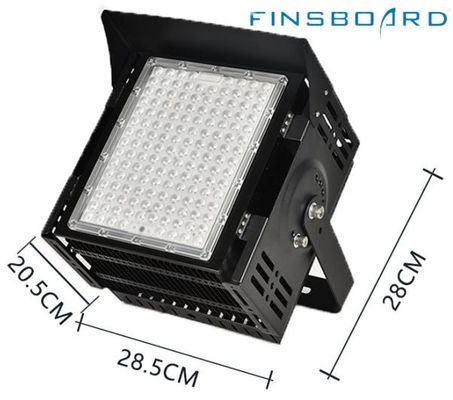 إضاءة الملعب المضيئة LED 6500w 45° زاوية العدسة
