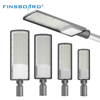 ضوء طريق LED عالي السطوع AC85-265V 3000K إلى 6500K للطرق السريعة وشوارع المدينة ومواقف السيارات