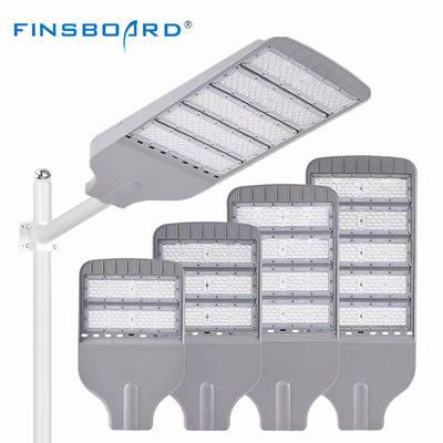 ضوء الشارع LED مقاوم للماء IP65 مع خيارات 100W / 150W / 200W و 3000K / 4000K / 6000K درجة حرارة اللون للإضاءة الخارجية