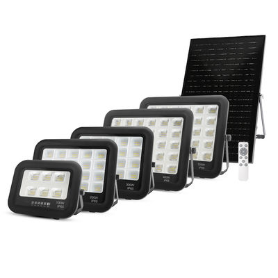 ضوء شمسي LED عالي السطوع مع جهاز تحكم عن بعد من الألومنيوم IP67 مقاوم للماء 100 واط 200 واط 300 واط 400 واط 500 واط